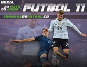 Torneo de fútbol en Bogotá
