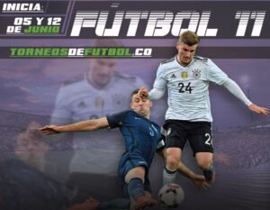 Torneo de fútbol en Bogotá