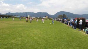 Torneo de fútbol en Bogotá