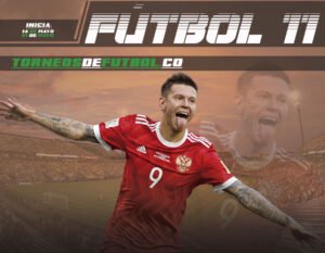 Torneo de futbol en Bogotá