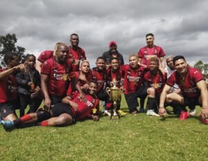 Campeon de torneo de fútbol 8 en bogotá