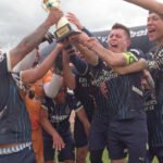 Celebración del torneo de fútbol 8 en bogotá