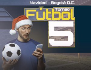 Campeoanto de fútbol 5 en Bogotá Navidad