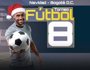 Torneo de fútbol 8 en Bogotá Navidad